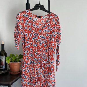 Flower Printed Dress